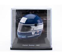OPO 10 - Casco de Fórmula 1 Compatible con Ferrari F1: Patrick Tambay 1983 - Escala 1/5 - CAS29