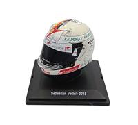 OPO 10 - Casco de Fórmula 1 Compatible con Ferrari F1: Sebastian Vettel 2015 - Escala 1/5 Spark - CAS96