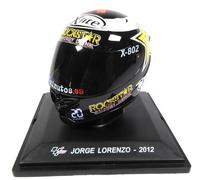 OPO 10 - Casco Jorge Lorenzo Campeón del Mundo de MotoGP 2012 Compatible con Yamaha - Escala 1:5 Altaya MC002
