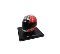 OPO 10 - Casco Valentino Rossi Moto Grand Prix Imola Temporada 1998 Escala 1/5 Compatible con Aprilia RS250 - CR048