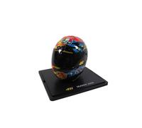 OPO 10 - Casco Valentino Rossi Moto Grand Prix Temporada 2000 Escala 1/5 Compatible con Honda NSR 500 - CR031