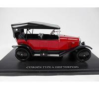 OPO 10 - Coche Compatible con Citroen Type 1 10HP Torpedo Hachette 1/24 (CIT10)