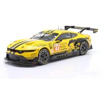 OPO 10 - Coche Compatible con Ford Mustang GT3#44 24h Le Mans 2024 LMGT3 Proton Competition Escala 1/18 IXO LM24044