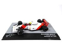 OPO 10 - Coche de Fórmula 1 1/43 Compatible con McLaren MP4 / 7# 1 Ayrton Senna Alemania GP F1 1992 (723)