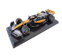 OPO 10 - Coche de Fórmula 1 a Escala 1/24 Compatible con McLaren MCL60#4 Lando Norris 2.º GP de Gran Bretaña F1 2023 - OR093