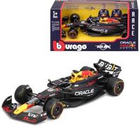 OPO 10 - Coche de Fórmula 1 Compatible con MAX Verstappen Red Bull Racing RB20#1 Campeón del Mundo 2024, Escala 1/43, Bburago 38097V