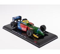 OPO 10 - Coche de Fórmula 1 Escala 1/24 Compatible con Benetton B190 - Nelson Piquet - 1990 - OR049