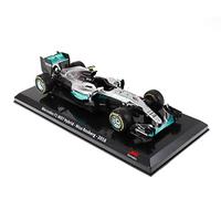 OPO 10 - Coche de Formula 1 Escala 1/24 Compatible con Mercedes F1 W07 Hybrid - Nico Rosberg - 2016 - OR029