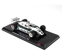 OPO 10 - Coche de Formula 1 Escala 1/24 Compatible con Williams FW08 - Keke Rosberg - 1982 - OR025
