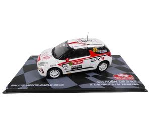 OPO 10 Coche de Rally Escala 1/43 Compatible con Citroën DS3 R3 Monte Carlo 2013 Crugnola Ferrara - BR27