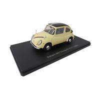 OPO 10 - Coche en Miniatura 1/24 Compatible con Subaru 360 Young SS K11 (1968) - Modelo de Coche Fundido a presión VQJ185