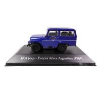 OPO 10 - Coche en Miniatura 1/43 Compatible con IKA Jeep Fuerza Aérea Argentina 1964 - SA18
