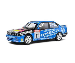 OPO 10 - Coche en Miniatura Compatible con BMW E30 M3 Azul #1 W.Hoy BTCC 1991-1:18 Solido - 1801522