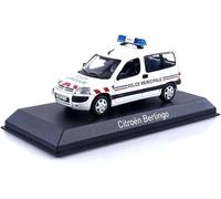 OPO 10 - Coche en Miniatura Compatible con Citroën Berlingo 2004 Policía Municipal Escala 1:43 Norev - 155725