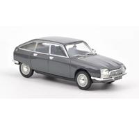 OPO 10 - Coche en Miniatura Compatible con Citroën GS 1970 Anjou Grey Escala 1:43 Norev - 191515