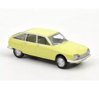 OPO 10 Coche en Miniatura Compatible con Citroën GS 1970 Escala 1:64 3 Pulgadas 7,5cm Norev - Amarillo 191514