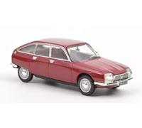 OPO 10 - Coche en Miniatura Compatible con Citroën GS 1970 Rojo Massena Escala 1:43 Norev - 191516