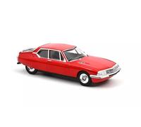 OPO 10 - Coche en Miniatura Compatible con Citroën SM 1970 Escala 1:64 3 Inches 7,5cm Norev - Rojo 019922