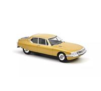 OPO 10 - Coche en Miniatura Compatible con Citroën SM 1970 Escala 1:64 3 Pulgadas 7,5cm Norev - Oro 019922