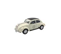 OPO 10 Coche en Miniatura Compatible con el Volkswagen Beetle #53 The Love Bug Herbie, Escala 1:43 - Cararama 813153