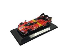 OPO 10 - Coche en Miniatura Compatible con Ferrari 499P Nº 51 24h Le Mans 2023 Pier Guidi, Calado, Giovinazzi Escala 1/43 Bburago 36312