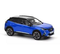 OPO 10 - Coche en Miniatura Compatible con Peugeot E2008 GT Vertigo Azul Escala 1:43 Norev - ICO904