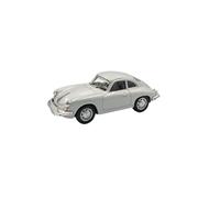 OPO 10 Coche en Miniatura Compatible con Porsche 356B coupé 6 Gris Escala 1:43 - Cararama 813160