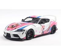 OPO 10 - Coche en Miniatura Compatible con Toyota GR Supra Solido Works ITASHA Blanco 2024-1:18 Solido - 1809008