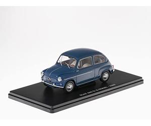 OPO 10 Coche en Miniatura de colección 1/24 Compatible con FIAT 600 D (I Serie) - 1960 - VC006