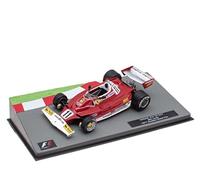 OPO 10 Coche en Miniatura Formula 1 1/43 Compatible con Ferrari 312 T2 1977 Gran Premio de Brasil Niki Lauda - FD002