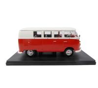 OPO 10 - Coche en Miniatura reproducido a Escala 1/24 Compatible con Volkswagen T1 Combi 1960 - PTVQ3