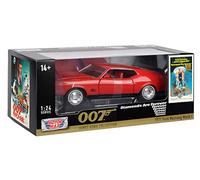 OPO 10 - Coche en Miniatura reproducido en Escala 1/24 Compatible para Ford Mustang Mach 1 1971 Colección James Bond Los Diamantes Son para Siempre - Motormax 79851