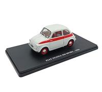 OPO 10 - Coche Miniatura Coleccionable a Escala 1/24 Compatible con Fiat Nuova 500 Sport (1959) VC086