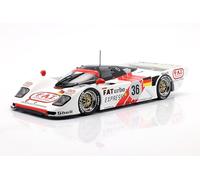 OPO 10 - Coche Miniatura Compatible con Dauer Porsche 962#36 Ganador 24h Le Mans 1994 Dalmas, Haywood, Baldi Escala 1/18 IXO WERK83 18005001