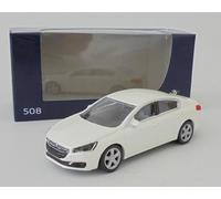 OPO 10 - Coche Miniatura Compatible con Peugeot 508 Escala 1:64 3 Pulgadas 7,5cm Norev - 314812 Blanco