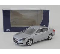OPO 10 - Coche Miniatura Compatible con Peugeot 508 Escala 1:64 3 Pulgadas 7,5cm Norev - 314812 Gris