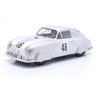 OPO 10 - Coche Miniatura Compatible con Porsche 356 SL #46 Ganador Clase 24h Le Mans 1951 Veuillet, Mouche Escala 1/18 IXO WERK83 18009001
