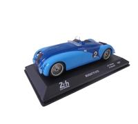 OPO 10 - Coche Miniatura de colección 1/43 Compatible con Bugatti 57G #2 Winner Le Mans 1937-24LM14