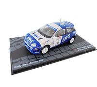 OPO 10 - Coche Modelo 1:43 Compatible con Ford Focus RS WRC Rally San Marino 2001 Andreucci Giusti