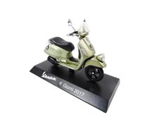 OPO 10 - Colección Scooter en Miniatura 1/18 Compatible con Piaggio Vespa 6 Giorni Verde - 2017 - Ves1054
