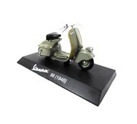 OPO 10 - Colección Scooter en Miniatura 1/18 Compatible con Piaggio Vespa 98 del Gris - 1946 - Ves0005