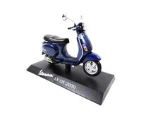 OPO 10 - Colección Scooter en Miniatura 1/18 Compatible con Piaggio Vespa LX 125 Azul - 2005 - Ves0040