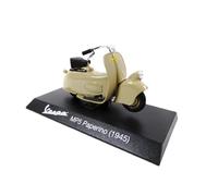 OPO 10 - Colección Scooter en Miniatura 1/18 Compatible con Piaggio Vespa MP5 Paperino marrón - 1945 - Ves0022