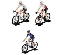 OPO 10 - Conjunto de 3 Figuras de Ciclistas del Tour de Francia 2023 - COFIDIS AG2R GROUPAMA - Compatible con Modelos Solido a Escala 1/18 - TDF11-12-13