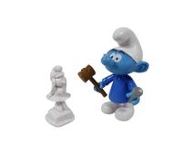 OPO 10 El Pitufo Escultor: ¡una figurita para Crear, Jugar y coleccionar los Personajes! Pitufos 35