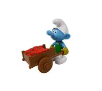 OPO 10 El Pitufo Jardinero con Carretilla: ¡una figurita para Crear, Jugar y coleccionar los Personajes! Pitufos 9