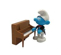 OPO 10 El Pitufo Pianista: ¡una figurita para Crear, Tocar y coleccionar los Personajes! Pitufos 47
