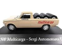 OPO 10 - Fiat 1500 Multicarga Sergi Automotores 1965 Vagones de colección de Argentina 1/43 (SA23)