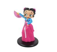 OPO 10 - Figura de la colección Betty Boop Dance: Abanico de Danza de Porcelana - Altura 12 cm - BB233