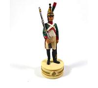 OPO 10 - Figura Soldado dragón Linea 1/32 60mm Colección Empire Guardia Imperial Napoleon del Prado (N03)